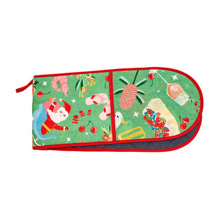LINEN DOUBLE MIT - HOLIDAY GREEN
