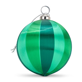 SILK XMAS BAUBLES - 6 PIECES