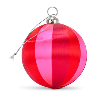 SILK XMAS BAUBLES - 6 PIECES