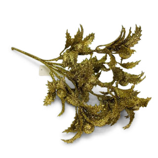 GOLD HOLLY PICK - 30CM