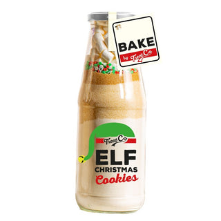 BAKE BY TREAT CO MILK BOTTLE ELF CHRISTMAS COOKIES MIX