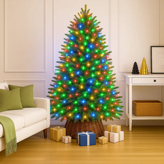 520 LED CONNECTABLE FAIRY LIGHT CHAIN CLEAR CABLE