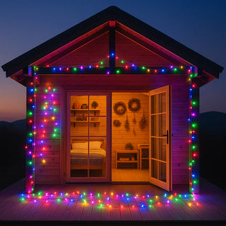 520 LED CONNECTABLE FAIRY LIGHT CHAIN CLEAR CABLE