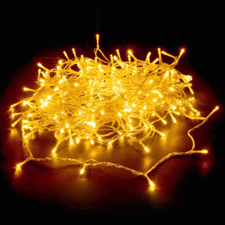 520 LED CONNECTABLE FAIRY LIGHT CHAIN CLEAR CABLE