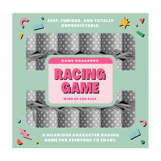 MISTLETOE & MERRY- GAMES - RACING GAME - 12"- 6 PER TRAY