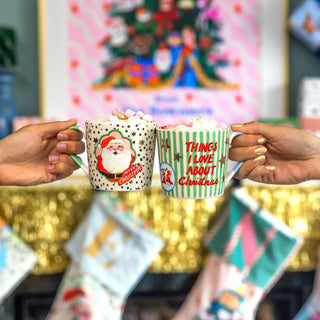 THINGS I LOVE ABOUT CHRISTMAS MUG