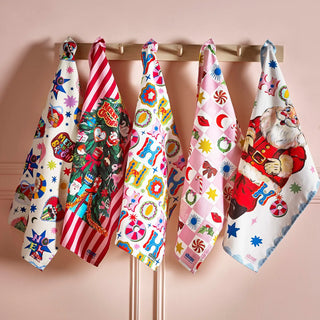 FESTIVE CHARMS TEA TOWEL