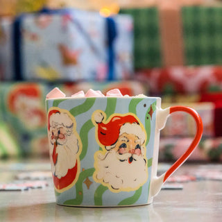 RETRO SANTA CHRISTMAS MUG