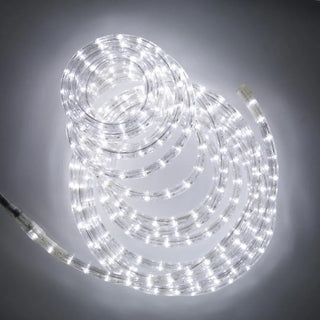 SOLAR POWERED 10M LED ROPE LIGHT - 2 COLOUR OPTIONS