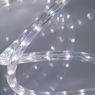 SOLAR POWERED 10M LED ROPE LIGHT - 2 COLOUR OPTIONS