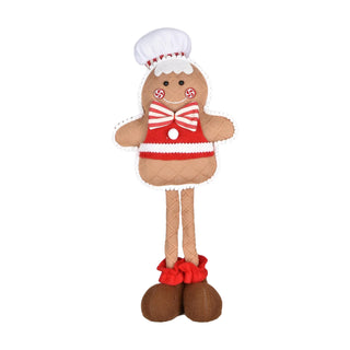 MR CANDY CHEEKS GINGERBREAD W/ ADJUSTABLE LEGS