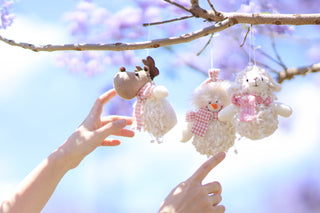 PINK HANGING ORNAMENT