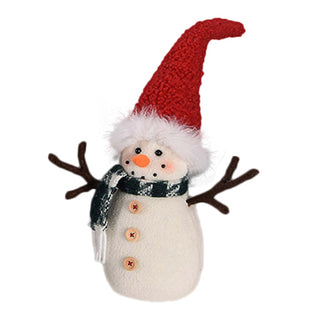 SNOWMAN W/ RED HAT