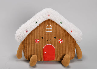 GINGERBREAD HOUSE CUSHION 45CM