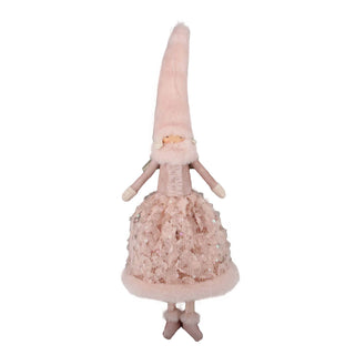 ORNAMENT ANGLE W/ PINK FUR HAT