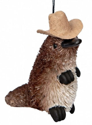 AKUBRA HAT HANGING ORNAMENT - PLATYPUS - 7-9CM