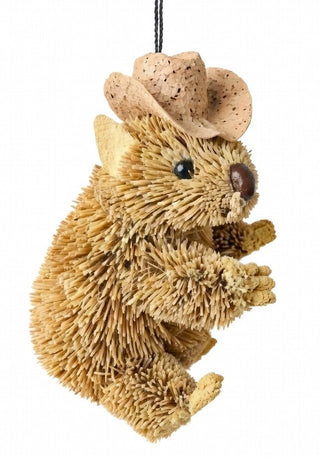 AKUBRA HAT HANGING ORNAMENT - WOMBAT 7-9CM
