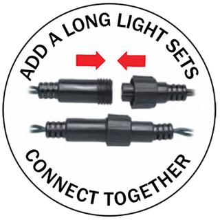 10M LED CONNECTABLE ROPE LIGHT - 3 COLOUR OPTIONS