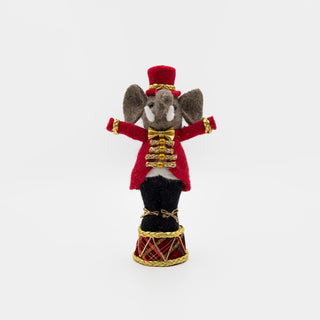 FELT CIRCUS ELEPHANT STANDING