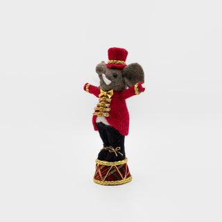 FELT CIRCUS ELEPHANT STANDING