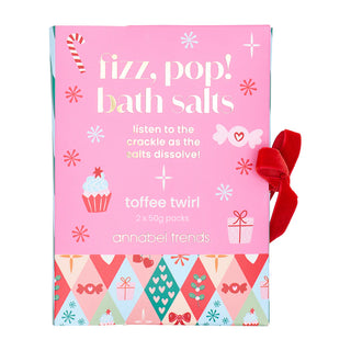 FIZZ POP BATH SALTS - FESTIVE - 2PC