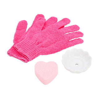 SHOWER GIFT SET - FESTIVE - 3PC