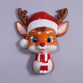 REINDEER HANGING HEAD DISPLAY