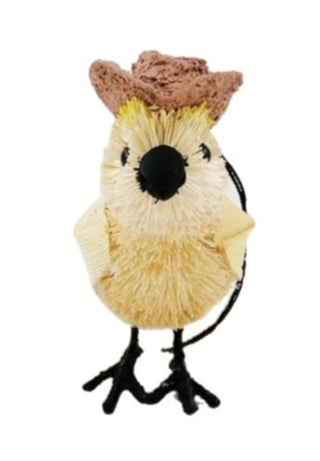 AKUBRA HAT HANGING ORNAMENT - COCKATOO 7-9CM