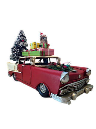 AUSSIE CHRISTMAS RED SEDAN - KOOKABURRA