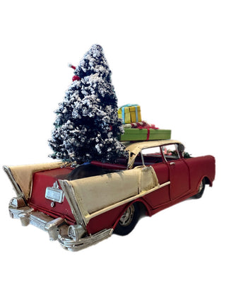 AUSSIE CHRISTMAS RED SEDAN - KOOKABURRA