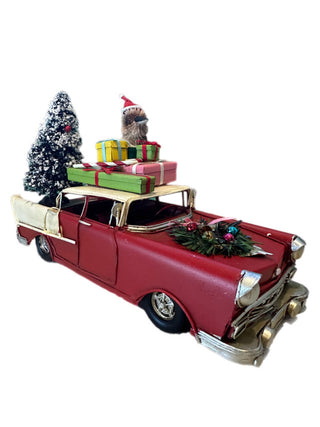 AUSSIE CHRISTMAS RED SEDAN - KOOKABURRA