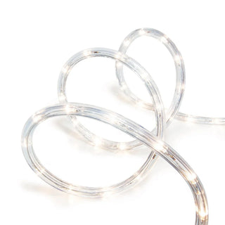 SOLAR POWERED 10M LED ROPE LIGHT - 2 COLOUR OPTIONS