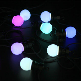 10 OPAL FESTOON RGB LED CONNECTABLE LIGHT