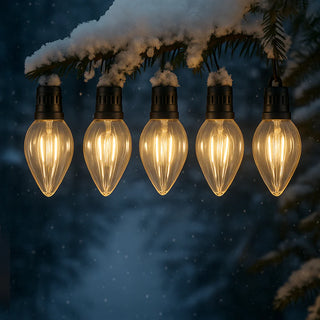 10 LED CONNECTABLE LARGE PINECONE STRING LIGHT