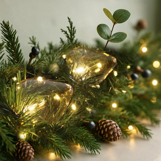 10 LED CONNECTABLE LARGE PINECONE STRING LIGHT