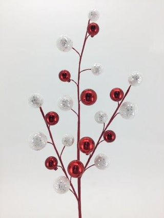 RED WHITE BALL SPRAY