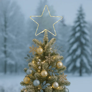 LIT STAR TREE TOP - BATTERY OPERATE