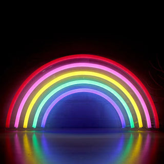 RAINBOW NEON LIGHT - MULTICOLOURED