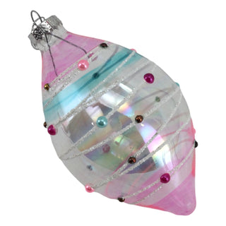 PINK CANDY LONG DROP - GLASS