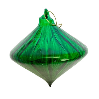 GREEN DIAMOND DROP - GLASS