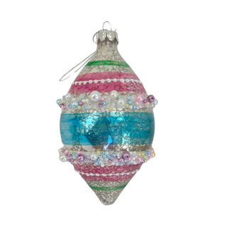 CANDY PINK LONG DROP - GLASS