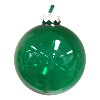 GREEN BALL 10CM - GLASS