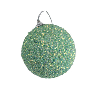 MINT GLITTER BALL - 10CM