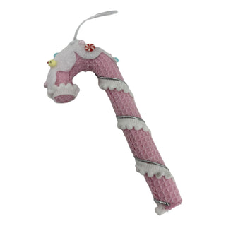 PINK CANDY CANE ORNAMENT