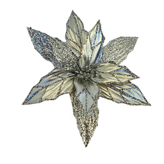SILVER POINSETTIA