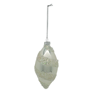 CRYSTAL SWIRL LONG DROP - GLASS