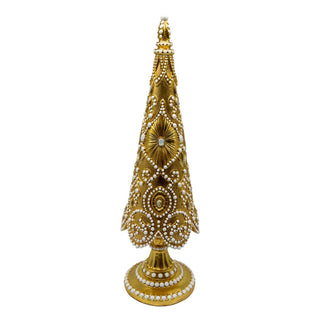 GOLDEN DECORATIVE TREE - 58CM