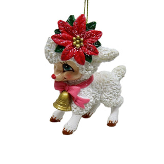 SHEEP WITH FLOWER