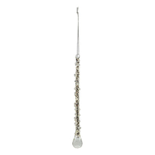 ENCRUSTED RAINDROP 15CM - GLASS