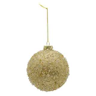 CHAMPAGNE CRYSTAL BALL - GLASS